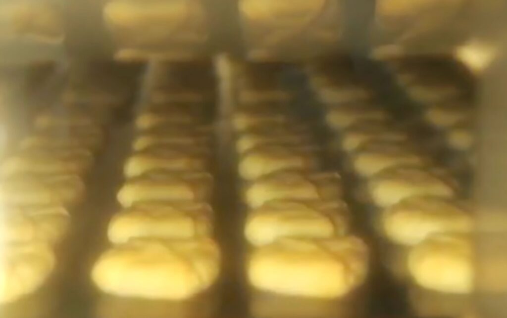 オーブンで焼かれる武者がえし