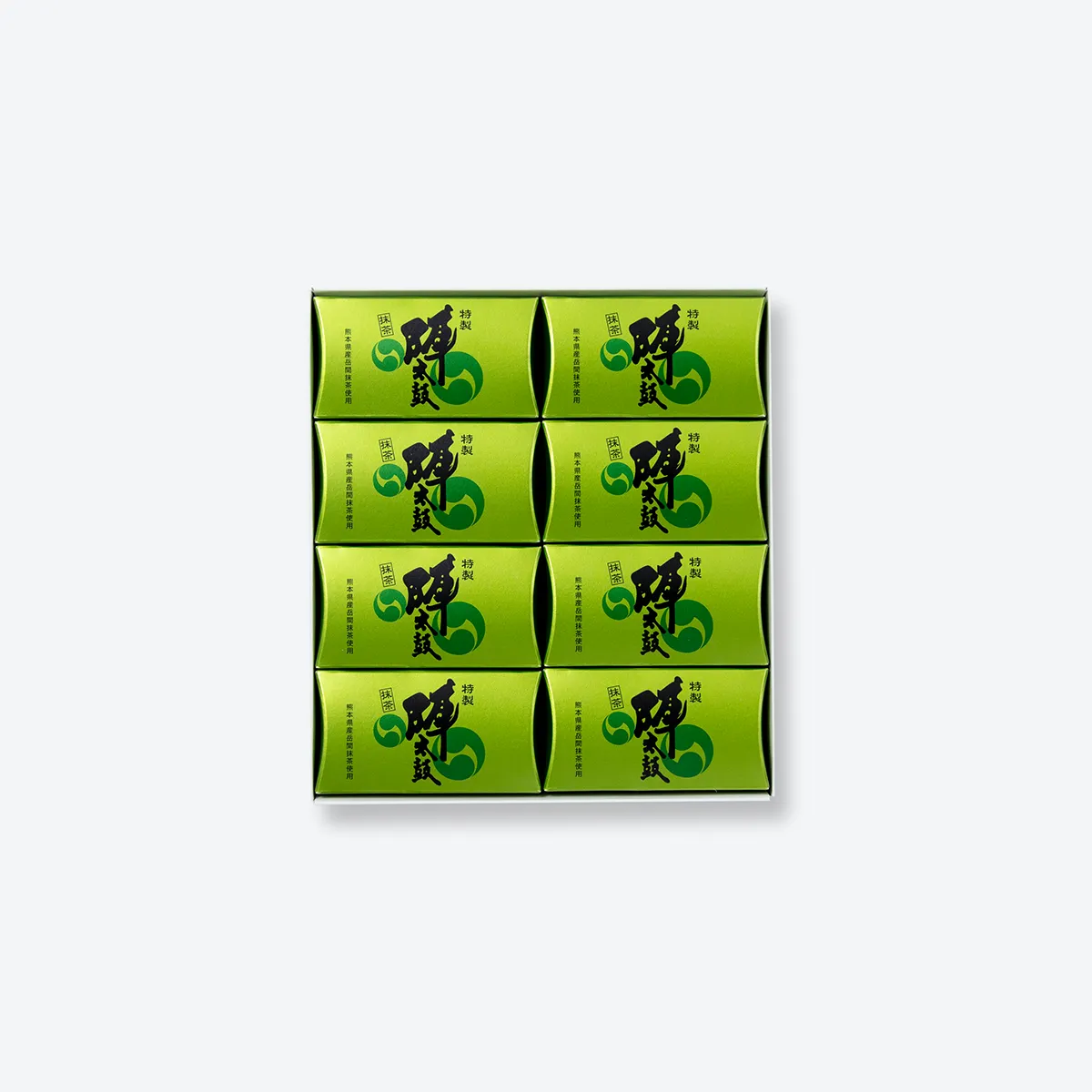 特製陣太鼓 抹茶 8個入｜お菓子の香梅【公式】