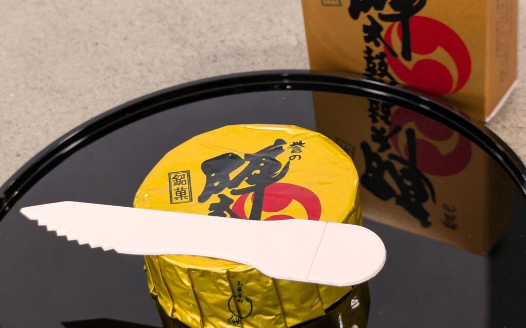 紙ナイフと陣太鼓